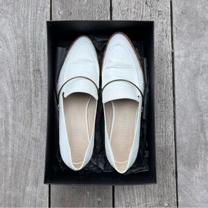 Freda Salvador White Loafers
